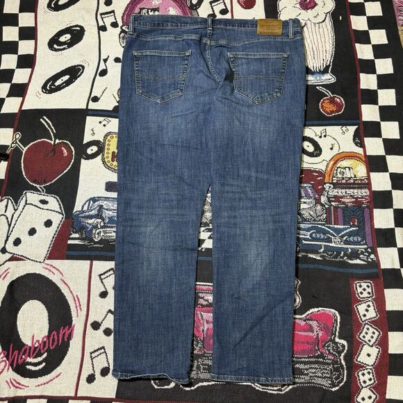 Vintage Y2K Lucky Brand Jeans 40x32 410 Athletic Slim Fit Blue Denim Pants Mens - Picture 3 of 5
